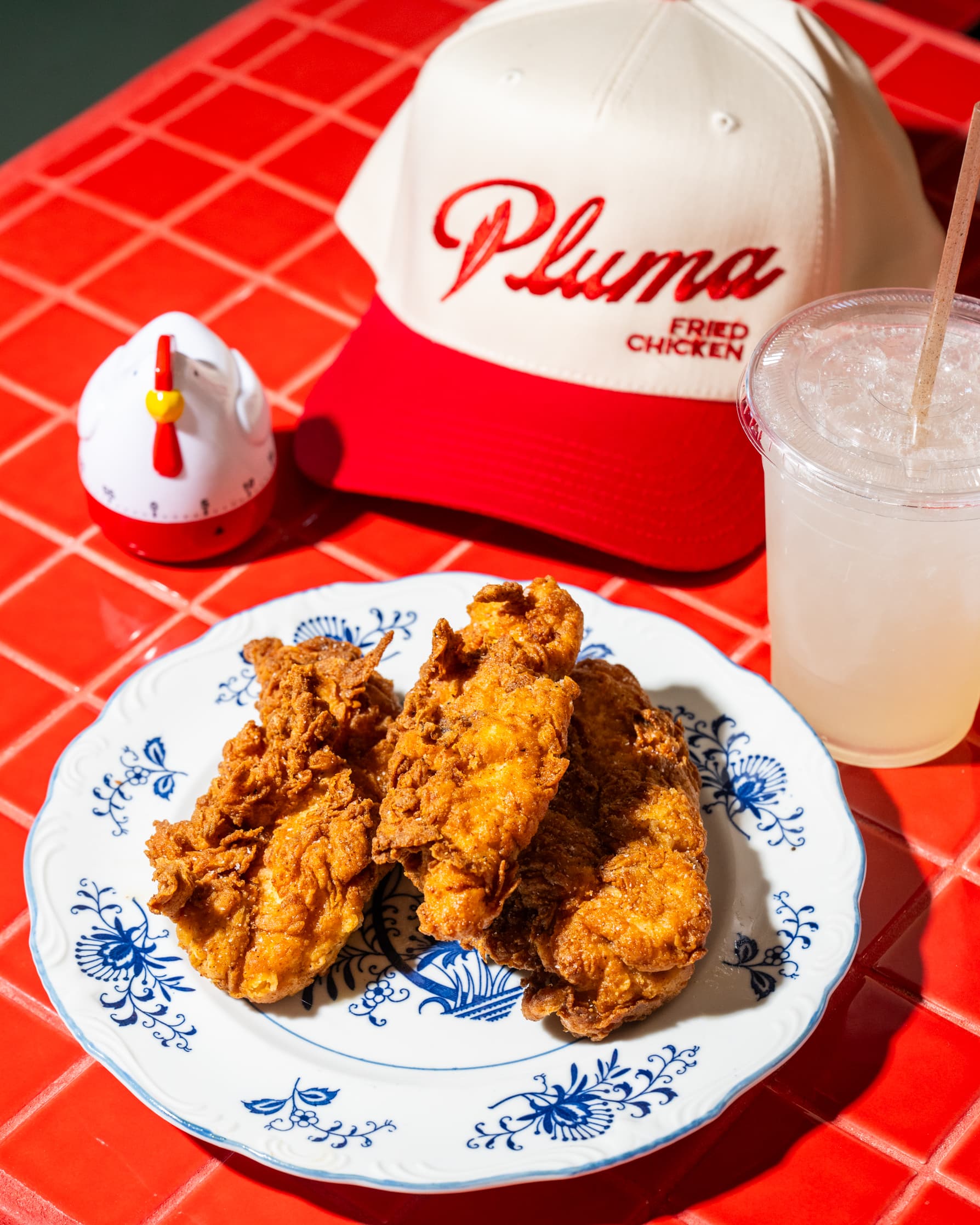 Chicken on plate