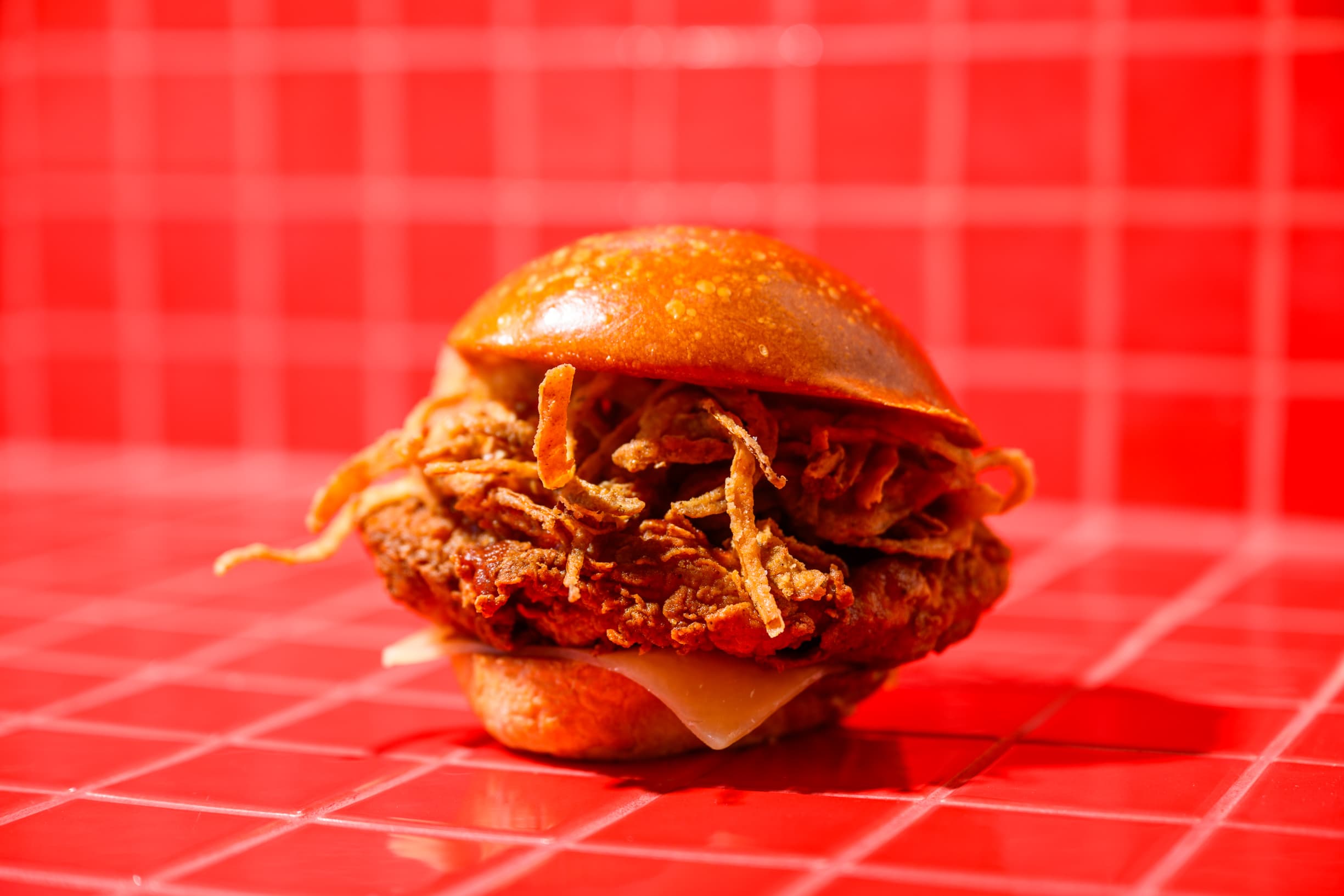 Fried chicken sandwich